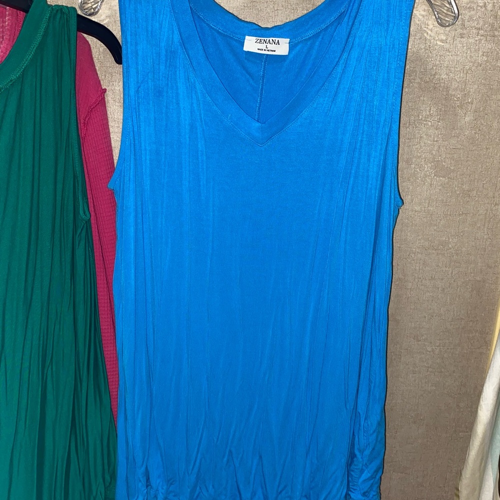 Zenana Outfitters Blue Women's Top